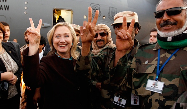 secretary of state Clinton in Tripoli, Libya, October 18, 2011.jpg