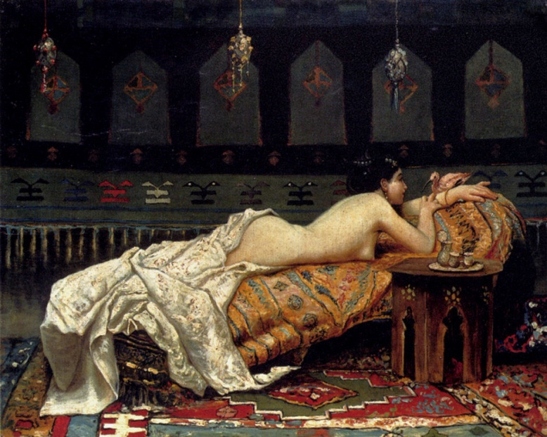 Francesco Paolo Michetti (İtalian, 1851-1929) – Odalisque.jpg