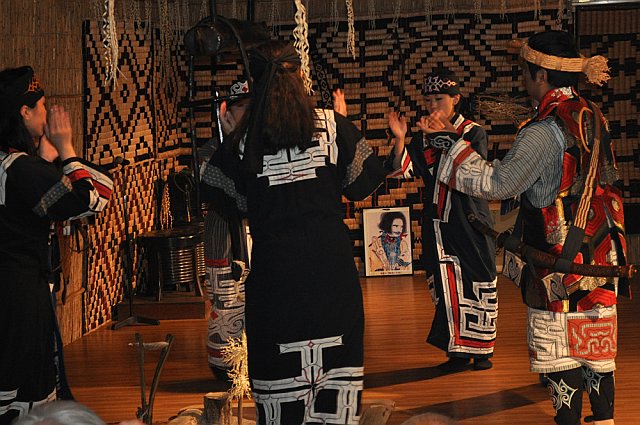 Ainu dancers
